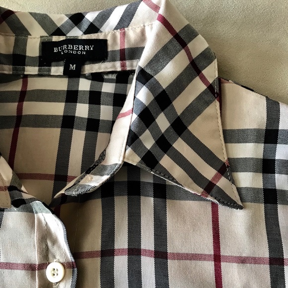 used burberry shirt